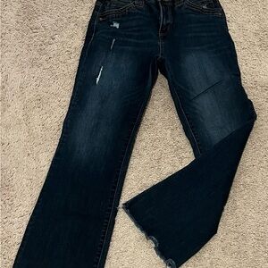 Democracy Flare Dark Blue Jeans